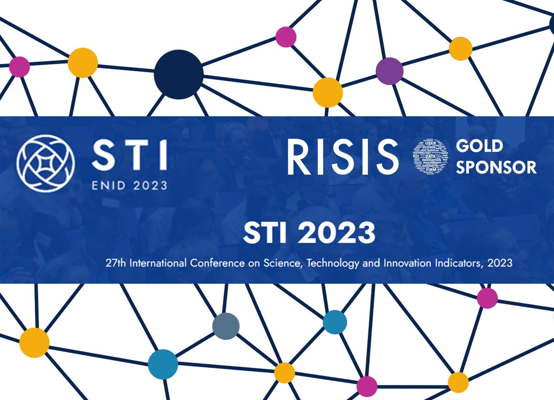 RISIS2 shines as Gold Sponsor at ENID STI Conference 2023 RISIS 2